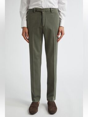 NWT Boglioli Cotton Stretch Twill Chinos
40 US/ 56 EU in SAGE
